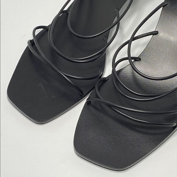 Cult Gaia Kelly leather slide sandals size 40.5 - Picture 5 of 12